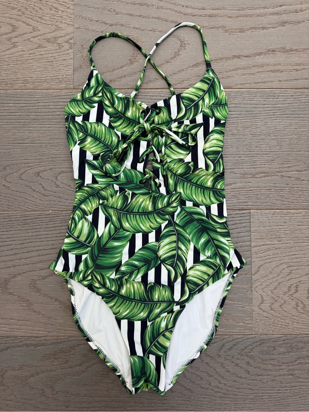 Red Carter One Piece Swimsuit
